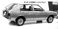 Mazda 323 (1977) - wohlgelungene Kombination aus modernen Styilngelementen - Genfer Autosalon 1977