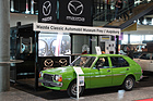 Mazda 323 (1979) - mit 1263 cm3 und 60 PS, gezeigt vom Mazda-Museum Frey - Retro Classics Stuttgart 2020