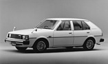 Mazda 323 (1980) - mit rechteckigen Scheinwerfern ab Facelift 1979, japanische Ausführung