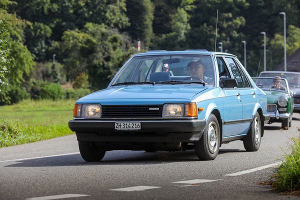 Mazda 323 (1984) - als viertürige Limousine mit Stufenheck - 8. Lägern Classic 2025