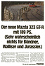 Mazda 323 GT-R (1992) - Werbung - Nicht für Bündner und Jurassier
