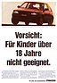 Mazda 323 GTX Formula 4 (1990) - Werbung - nicht für Kinder über 180 Jahre