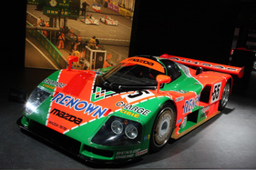 Mazda 787 B (1991) - winner of the 24 Hours of Le Mans in 1991 - in the special Le Mans show at the 2014 Geneva Motor Show