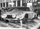 Mazda Cosmo Sport (1968) - der Wagen, der auf dem Nürburgring den vierten Platz holte, hier auf einer Ausstellung