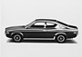 Mazda Luce Coupé (1973) - elegante Linienführung (© Archiv Automobil Revue) Mazda Luce Coupé (1973) - elegante Linienführung (© Archiv Automobil Revue)