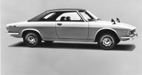 Mazda Luce Rotary Coupé (1970) - Silhouette des Zweischeibenwankelfahrzeugs