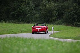 Mazda MX-5 (1991) - der Kofferraum ist mit rund 100 Litern etwas gar kompakt geraten