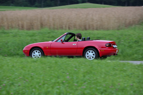 Mazda MX-5 (1991) - verbraucht im heutigen Verkehr zwischen 7 und 8 Liter pro 100 km