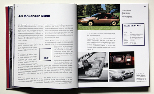 Bild Mazda MX-81 Aria - Buch "Einmalig! - Die skurrilsten Concept Cars der Autowelt"