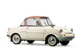 Mazda R-360 Coupé (1962) - angeboten an der Versteigerung des Bruce Weiner Microcar Museums durch RM Auction am 15. und 16. Februar 2013