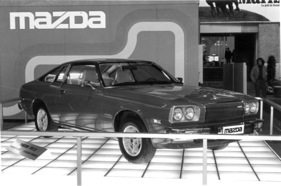 Mazda RX 5 (1976) - mit Wankelmotor und 115 PS - Genfer Autosalon 1976