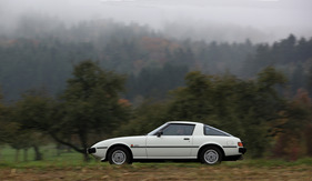 Mazda RX-7 (1979) - bei Tests erreichte der Mazda die Fahrleistungsvorgaben des Werks jeweils nicht ganz