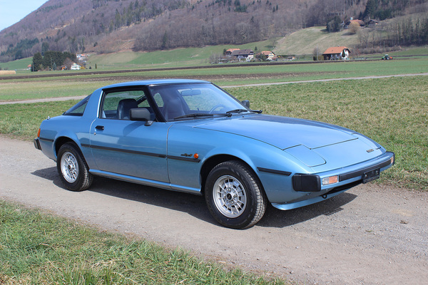 Mazda RX 7 (1980) - vorgesehen für die Versteigerung der Oldtimer Galerie in Toffen am 26. April 2014