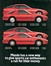 Mazda RX-7 (1987) - Vergleichende Werbung gegen Porsche