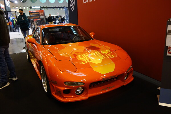 Mazda RX-7 (1993) – das Auto von Orange Julius aus dem Film "2 Fast 2 Furious" – Essen Motor Show 2023