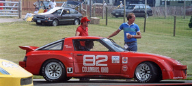 Mazda RX-7 IMSA GT (1983) - Während den 80er Jahren waren die Mazda RX-7 Rennwagen eine beliebte Wahl für private Teams, die bei den IMSA GT Rennen mitfahren wollten (1983)