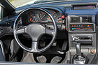 Mazda RX-7 Turbo II Convertible (1990) - grosses Lederlenkrad, ledereingefasster Schalthebel