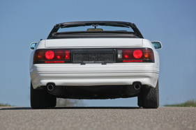 Mazda RX-7 Turbo II Convertible (1990) - zweiflutige Auspuffanlage