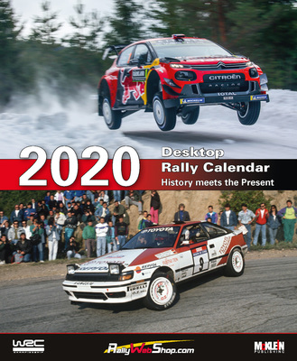 McKlein Desktop Rallye Calendar 2020 - Deckblatt