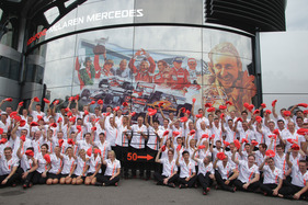 McLaren - 50 Jahr-Feier in Monza im Jahr 2013