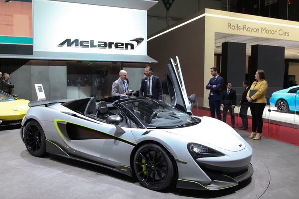 McLaren 600 LT (2019) - offener Sportwagen - Genfer Automobilsalon 2019