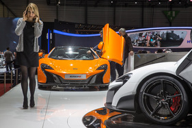 McLaren 650S - ob sie nachfragt, ob das Bankkonto genügend komfortabel ausgerichtet ist? - auf dem Genfer Automobilsalon 2015