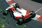 McLaren-Cosworth Ford MP4/8A F1 (1993) - am Lenkrad Ayrton Senna beim Grand Prix von Monaco 1993