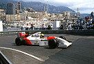 McLaren-Cosworth Ford MP4/8A F1 (1993) - am Lenkrad Ayrton Senna beim Grand Prix von Monaco 1993