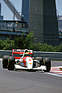 McLaren-Cosworth Ford MP4/8A F1 (1993) - am Lenkrad Ayrton Senna