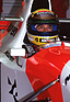McLaren-Cosworth Ford MP4/8A F1 (1993) - am Lenkrad Ayrton Senna