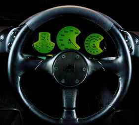 McLaren F1 (1993) - Lenkrad und Armaturenbrett