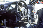 McLaren F1 GTR (1996) - Blick auf das Lenkrad und das Cockpit