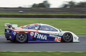 McLaren F1 GTR (1996) - am Lenkrad Nelson Piquet in Silverstone