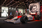 McLaren-Honda MP4-4 - der einzige richtig alte Wagen in der TAG-Heuer-Sonderschau - auf dem Genfer Automobilsalon 2015