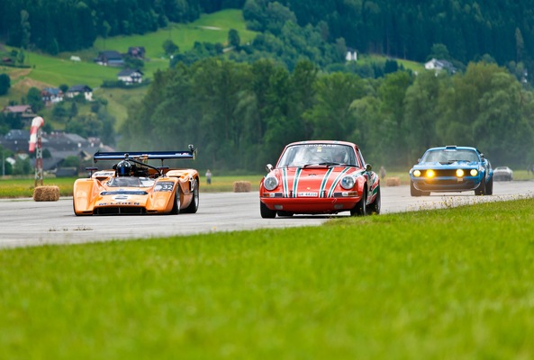 McLaren M 8C (1970) - auf dem Flugplatz Niederöblarn an der Chopard Racecar-Trophy 2014 (Ennstal-Classic)