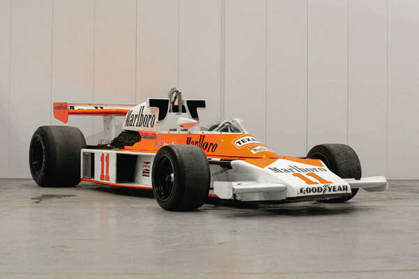 McLaren M23 Replica 'Rush' (1976) - als Lot 713 angeboten anlässlich Silverstone Auctions “NEC Classic Motor Show Sale" am 12. November 2022