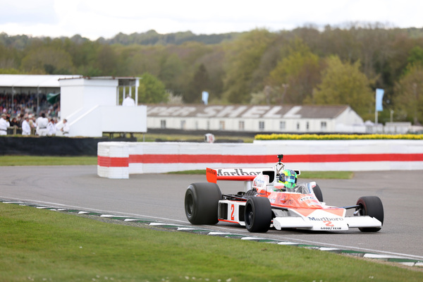 McLaren M26 im Rahmen der James Hunt Demonstration - 83. Goodwood Members' Meeting 2026