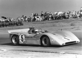 McLaren M8A (1968) - CanAm-Lauf in Riverside 1968, Denny Hulme McLaren M8A (1968) - CanAm-Lauf in Riverside 1968, Denny Hulme