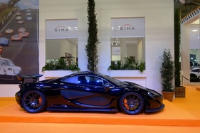 McLaren P1 (2013) in der Sonderausstellung "Supersports Cars" der Essen Motor Show 2019.