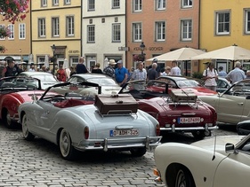 Mehr Gepäckraum durch urige Koffer – 70 Jahre VW Karmann-Ghia Mehr Gepäckraum durch urige Koffer – 70 Jahre VW Karmann-Ghia