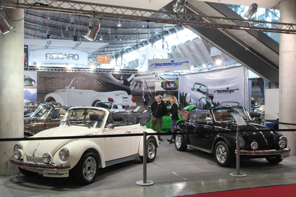 Memminger mit seinen VW 1303 Cabrios - Retro Classics Stuttgart 2017