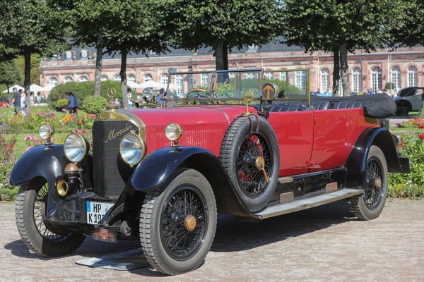 Mercedes 15/70/100 HP Tourenwagen (1925) - noch vor der Vereinigung - 19. ASC Classic-Gala Schwetzingen 2023