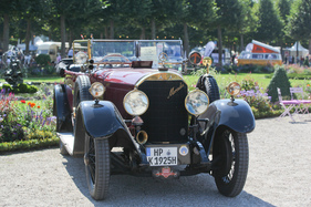 Mercedes 17/70/100 PS Typ 400 (1925) - als Tourenwagen mit Sechszylindermotor und Kompressor 112 km/h schnell - Classic-Gala Schwetzingen 2021