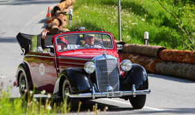 Bild Mercedes 170S Cabi (1950) - an der Lenzerheide Motorclassics 2015