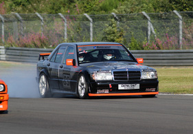Mercedes 190E 2.5-16 (1989) - bei der Präsentation ehemaliger DTM-Fahrzeuge am AvD Oldtimer Grand Prix 2012