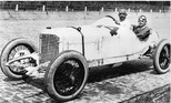 Mercedes (1923) - Lautenschlager mit Mechaniker 1923 in Indianapolis