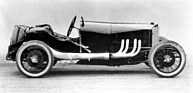 Bild: Mercedes 2-Liter-Targa-Florio-Rennwagen (1924) - Sportliche Silhouette