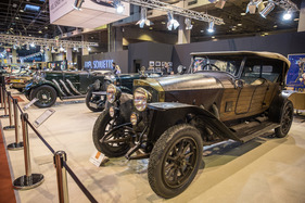 Mercedes 28/95 Phaeton (1914) - auf dem Stand von Axel Schuette - Award-Träger am Pebble Beach Concours d'Elégance - Rétromobile Paris 2016