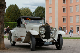 Mercedes 28/95 Sport Murphy (1924) - beim Touren durch den Park - Classic-Gala Schwetzingen 2020