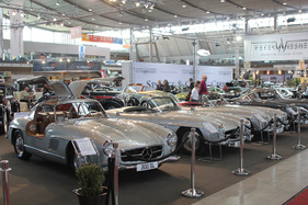 Mercedes 300 SL (1956) - Flügeltürer und Cabriolets bei Kienle - an der Retro Classics Stuttgart 2012